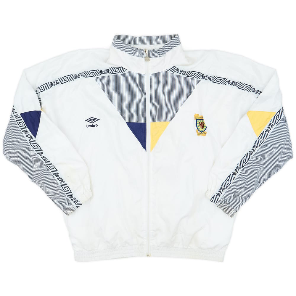 1990-92 Scotland Umbro Track Jacket - 8/10 - (M)
