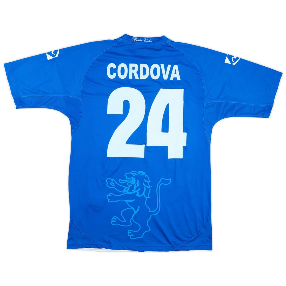 2009-10 Brescia Home Shirt Cordova #24 - 9/10 - (L)