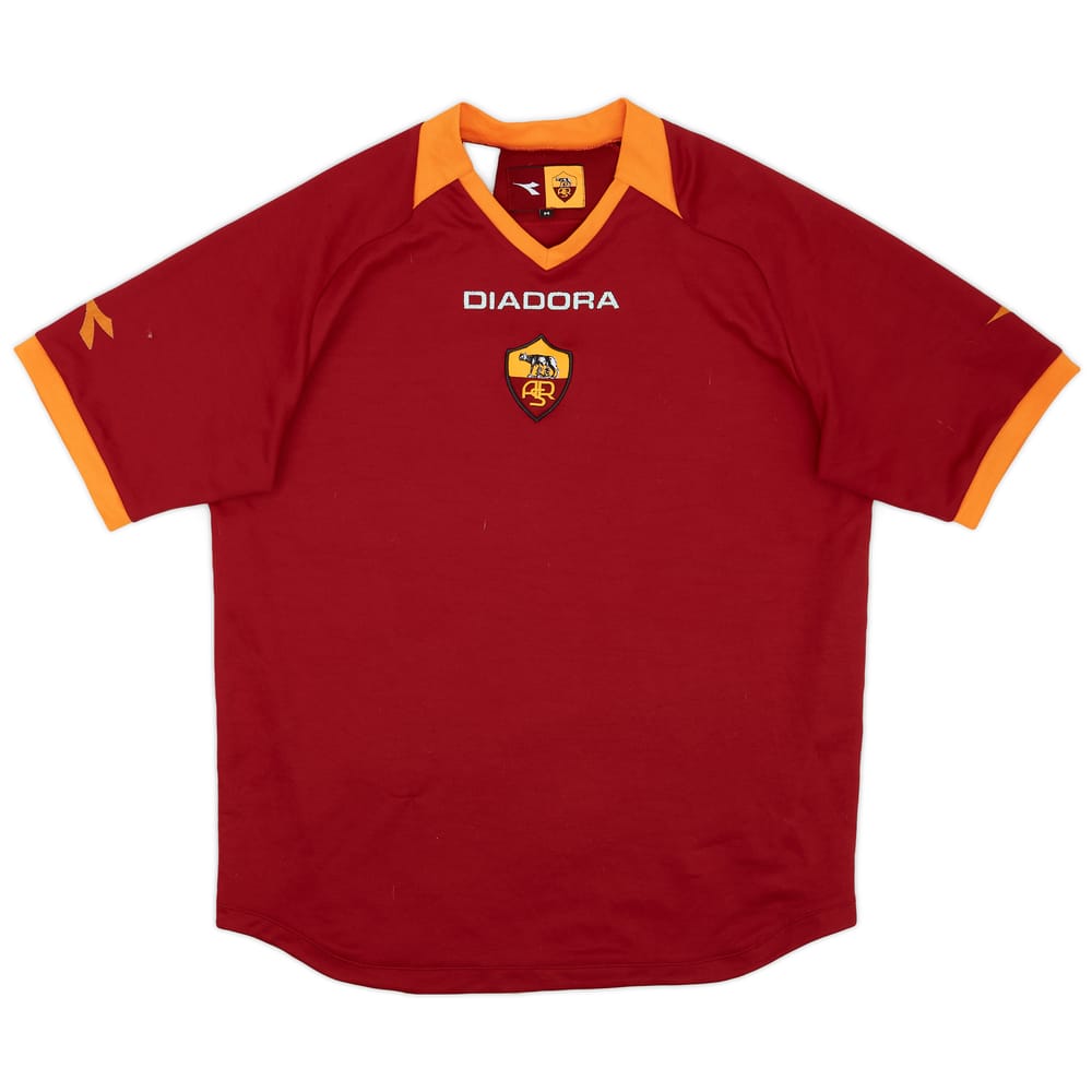 2006-07 Roma Home Shirt - 6/10 - (M)