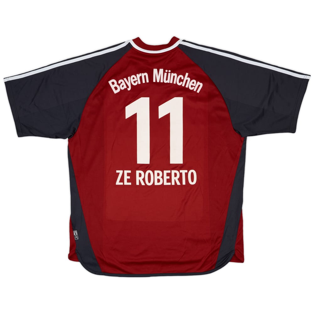 2002-03 Bayern Munich Home Shirt Ze Roberto #11 - 8/10 - (XL)