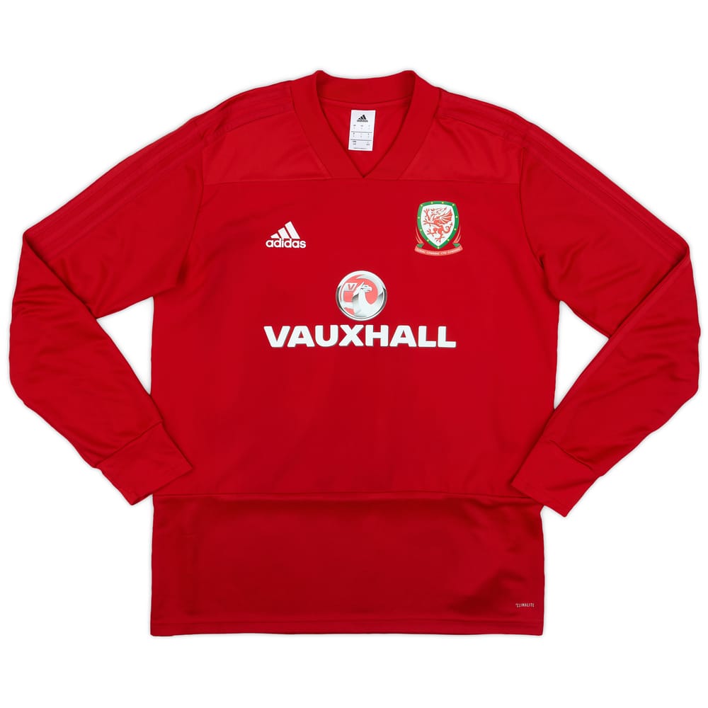 2018-19 Wales adidas Training Top - As New