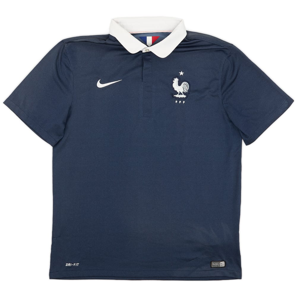 2014-15 France Home Shirt - 7/10 - (L)
