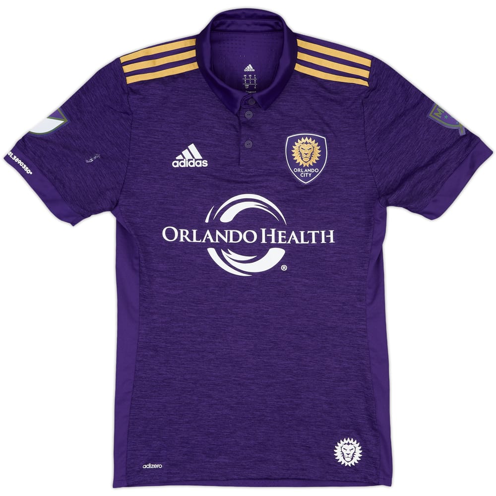 2017-18 Orlando City Authentic Home Shirt - 7/10 - (S)