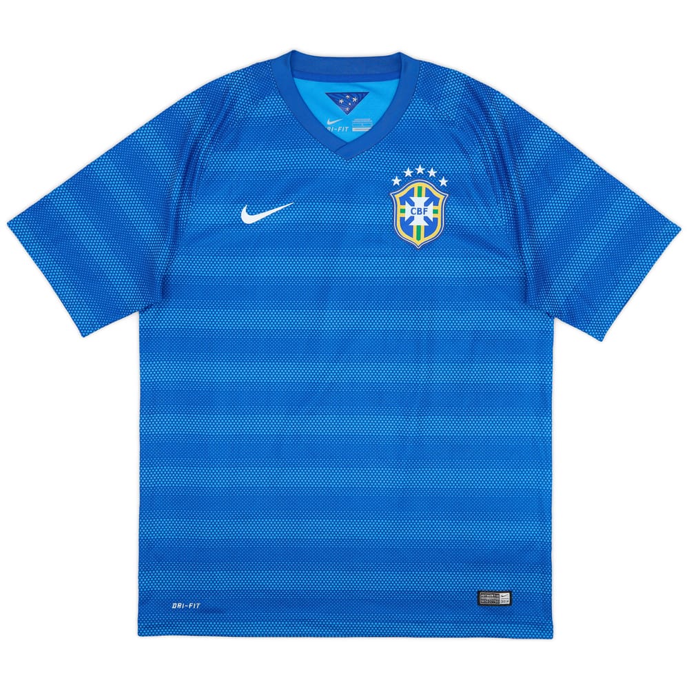 2014-15 Brazil Away Shirt - 10/10 - (L)