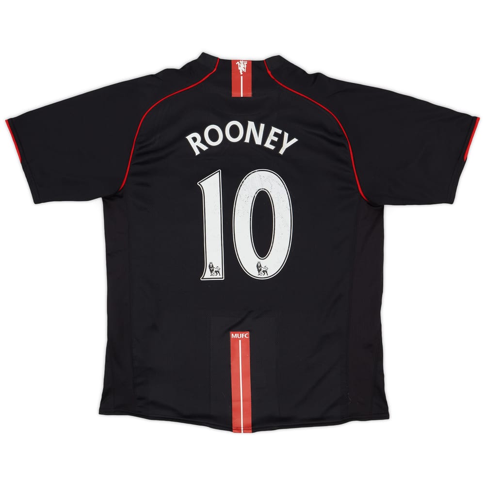 2007-08 Manchester United Away Shirt Rooney #10 - 6/10 - (XL)