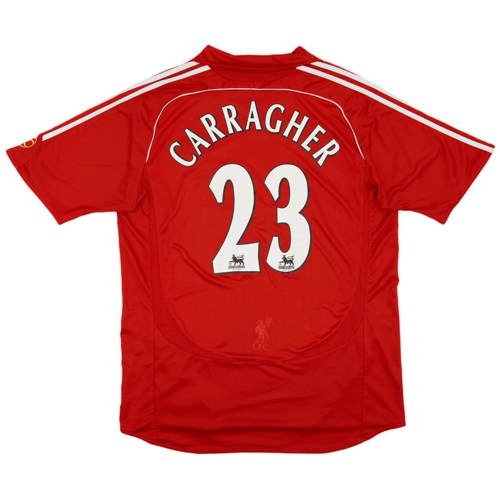 2006-08 Liverpool Home Shirt Carragher #23 - 6/10 - (L)