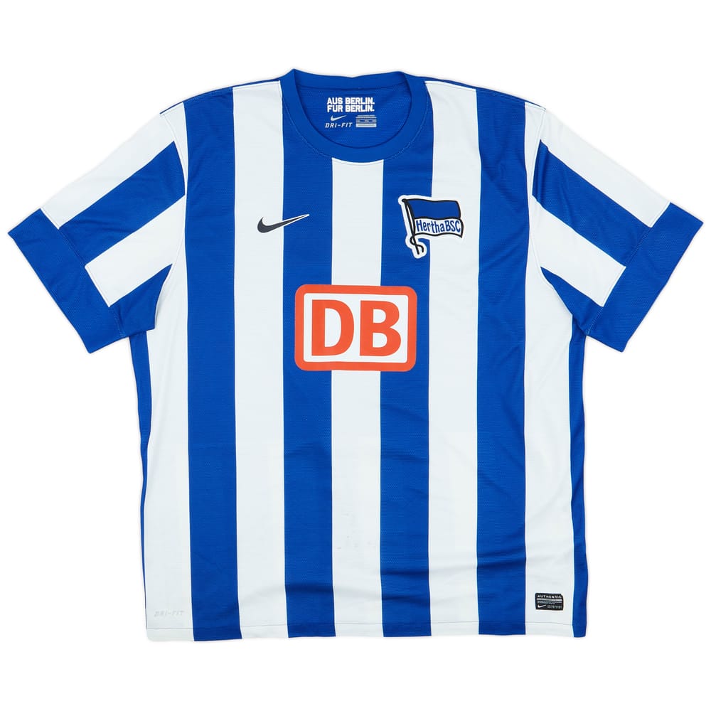 2012-13 Hertha Berlin Home Shirt - 6/10 - (XXL)