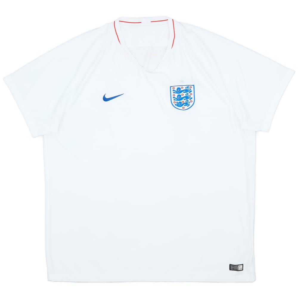 2018-19 England Home Shirt - 9/10 - (3XL)