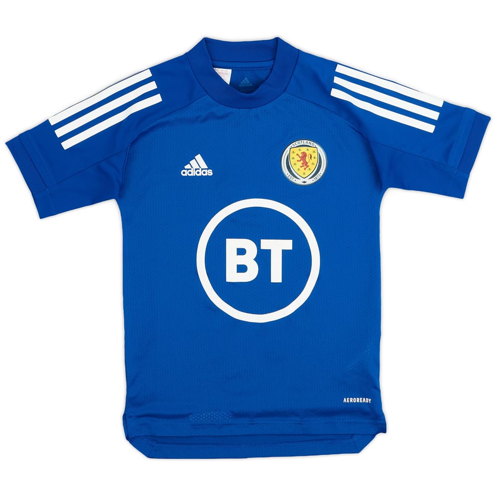 2019-20 Scotland adidas Training Shirt - 7/10 - (7-8 Years)