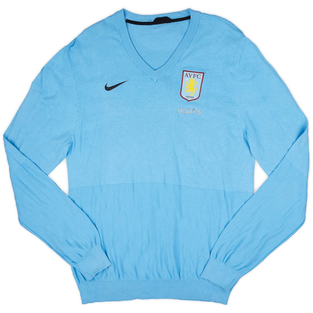 2009-10 Aston Villa Nike Sweat Top - 7/10 - (L)