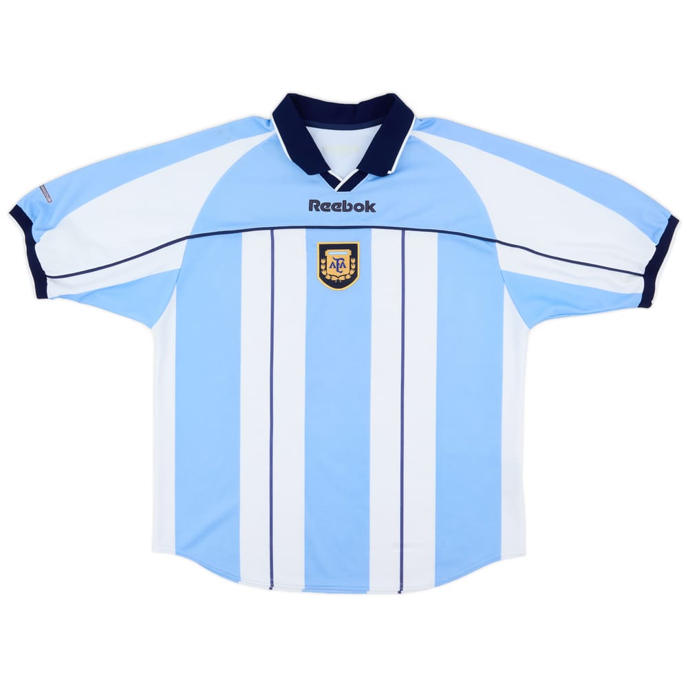 2000-01 Argentina Home Shirt - 8/10 - (XXL)