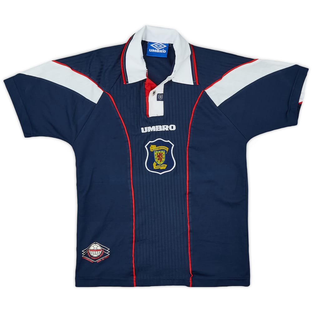 1994-96 Scotland Home Shirt - 6/10 - (L.Boys)