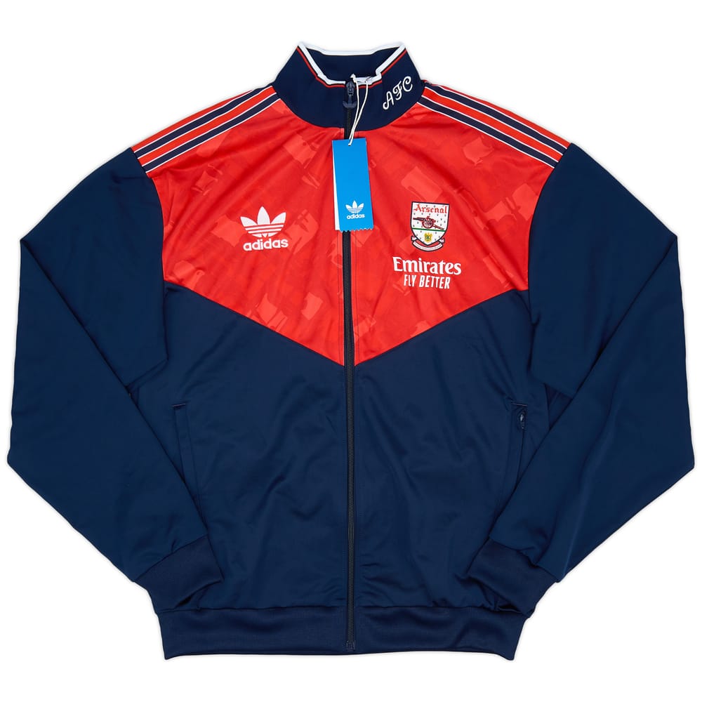 2020-21 Arsenal x adidas Originals Player Issue Pre-Match Track Top