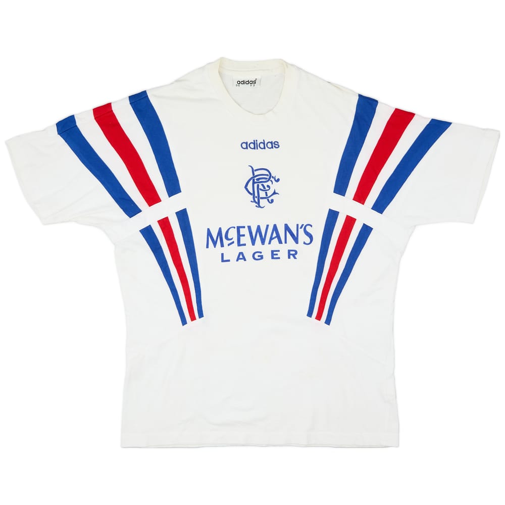 1992-94 Rangers adidas Training Shirt - 8/10 - (M)
