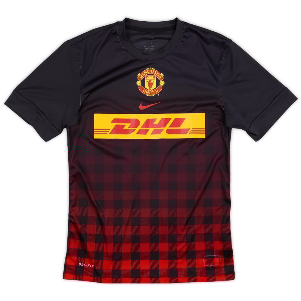 2013-14 Manchester United Nike Training Shirt - 7/10 - (S)