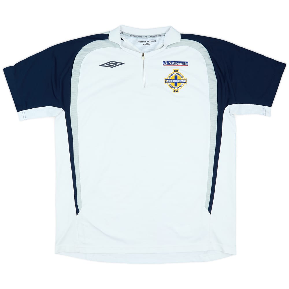 2006-08 Northern Ireland Umbro 1/4 Zip Training Shirt - 6/10 - (L)