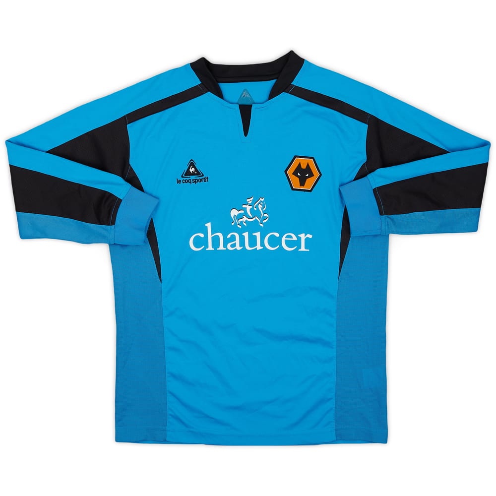 2005-06 Wolves GK Shirt - 8/10 - (L.Boys)