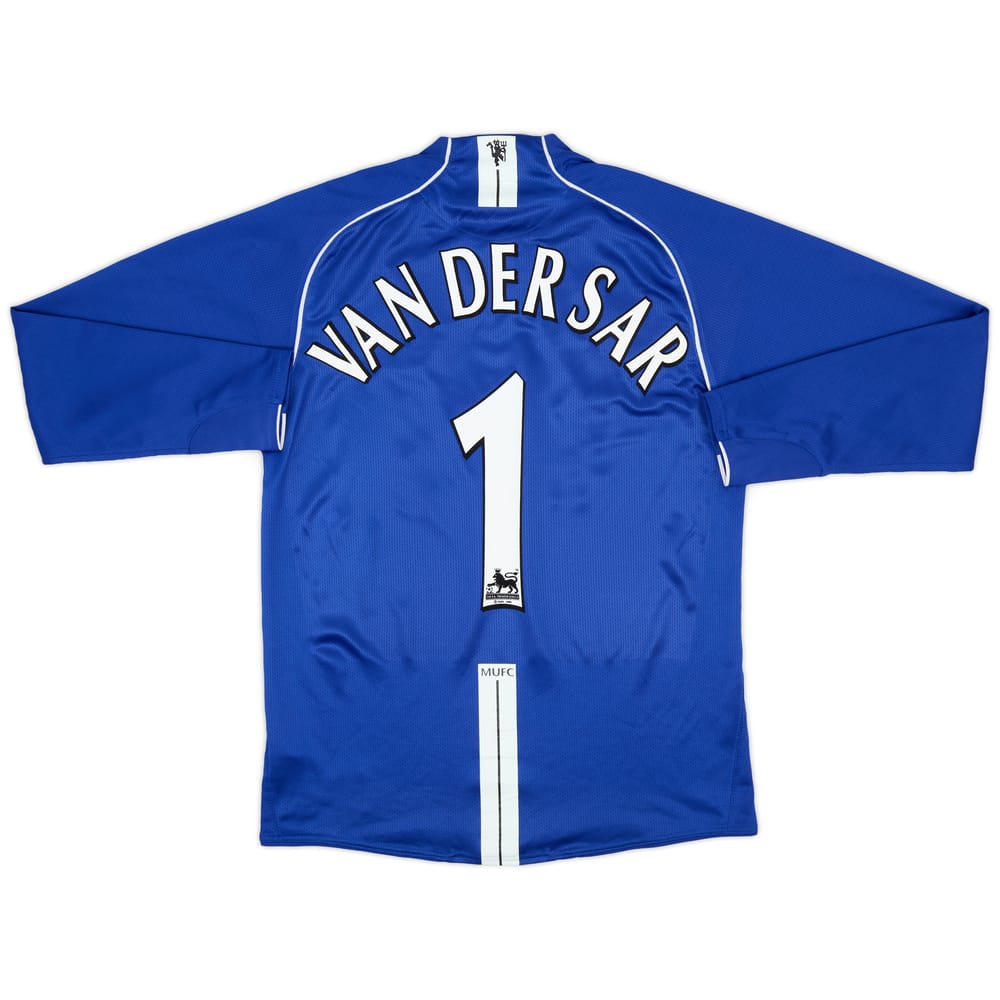 2007-08 Manchester United GK Shirt Van Der Sar #1 - 9/10 - (M)