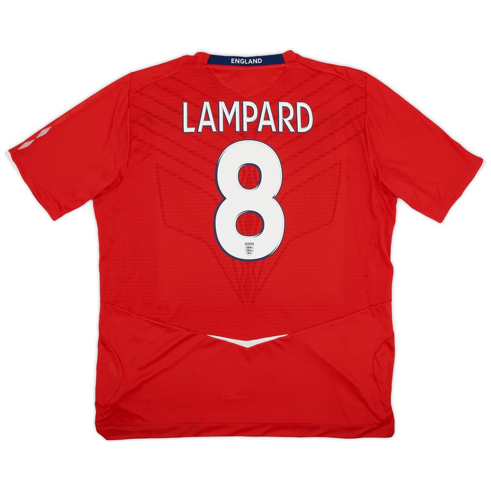2008-10 England Away Shirt Lampard #8 (XXL)