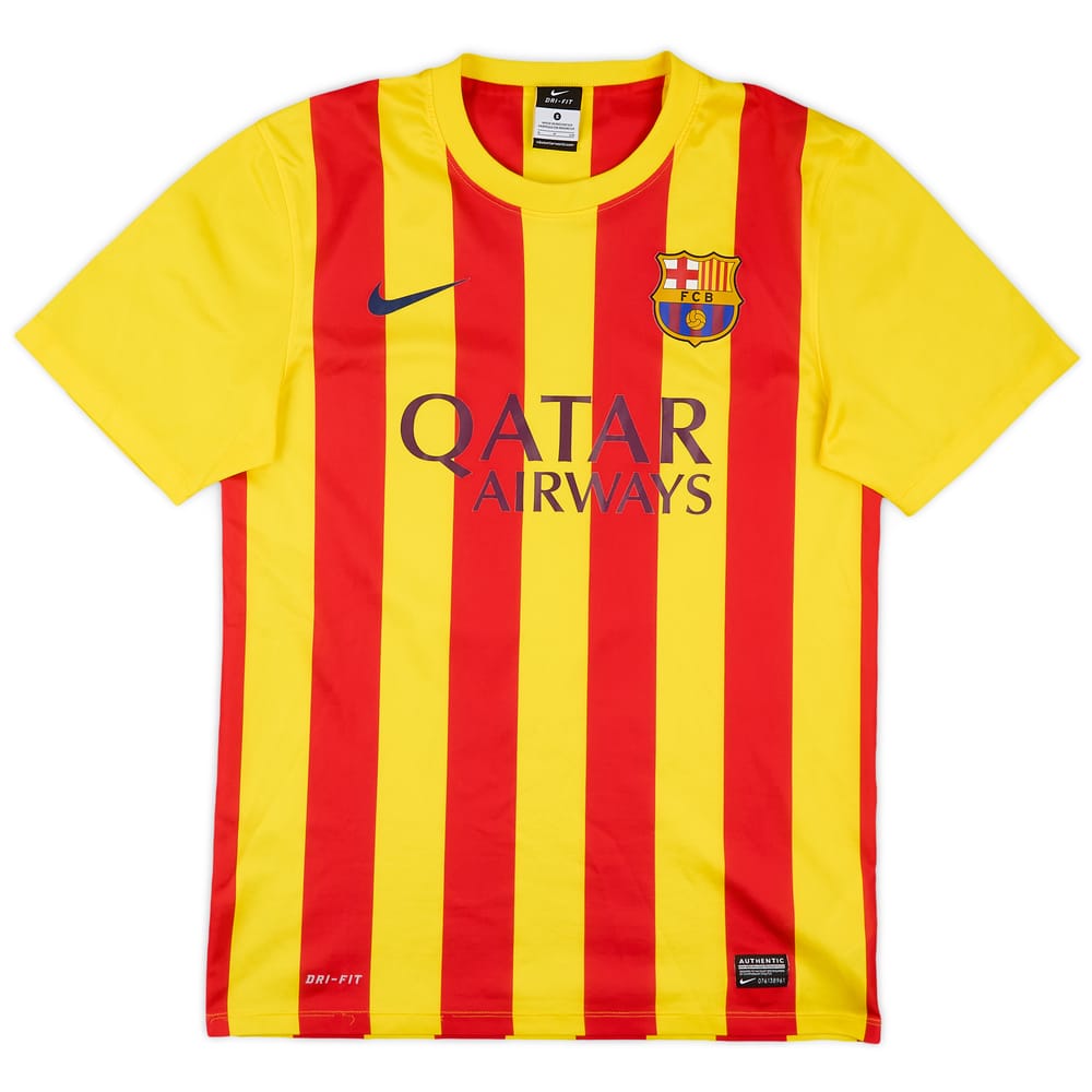 2013-15 Barcelona Basic Away Shirt - 8/10 - (S)