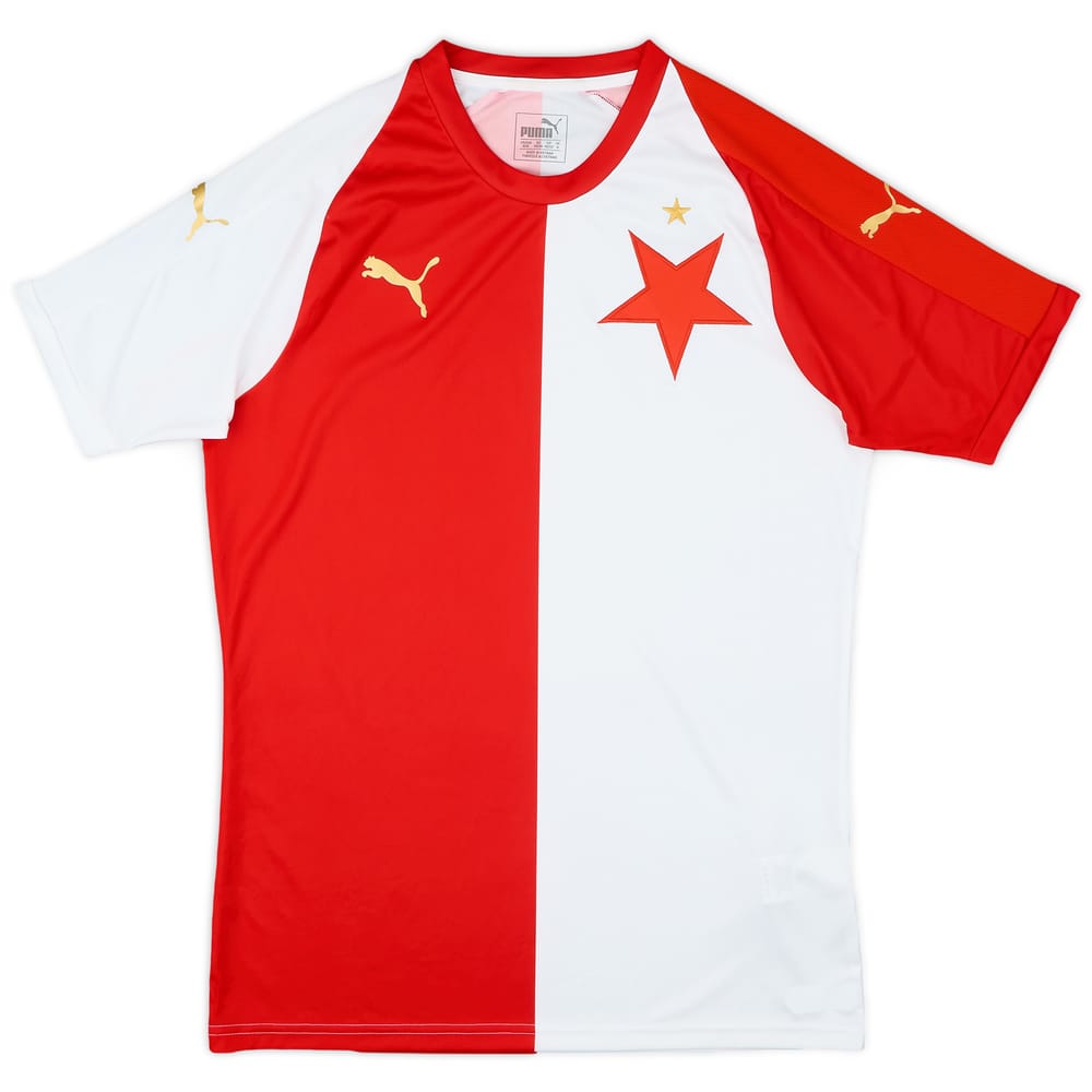 2019-20 Slavia Prague Home Shirt - 7/10 - (M)
