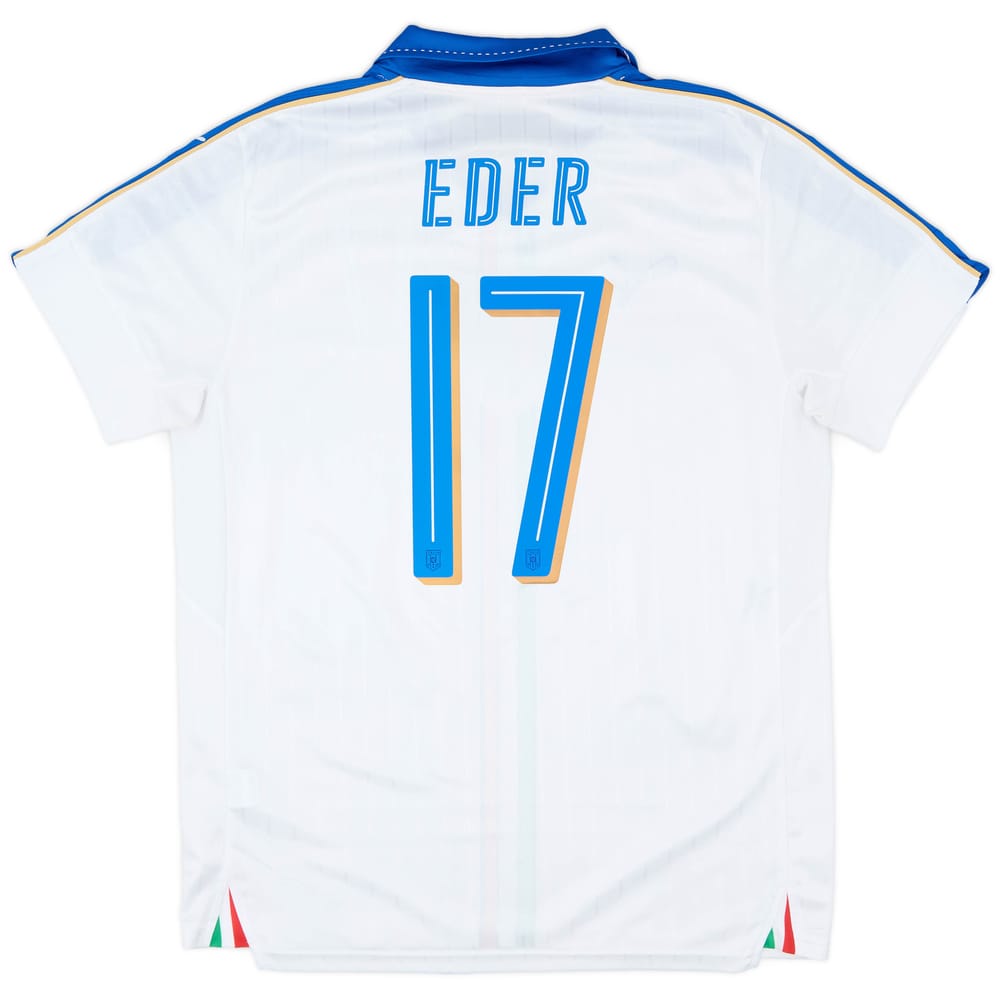 2016-17 Italy Away Shirt Eder #17 - 9/10 - (L)