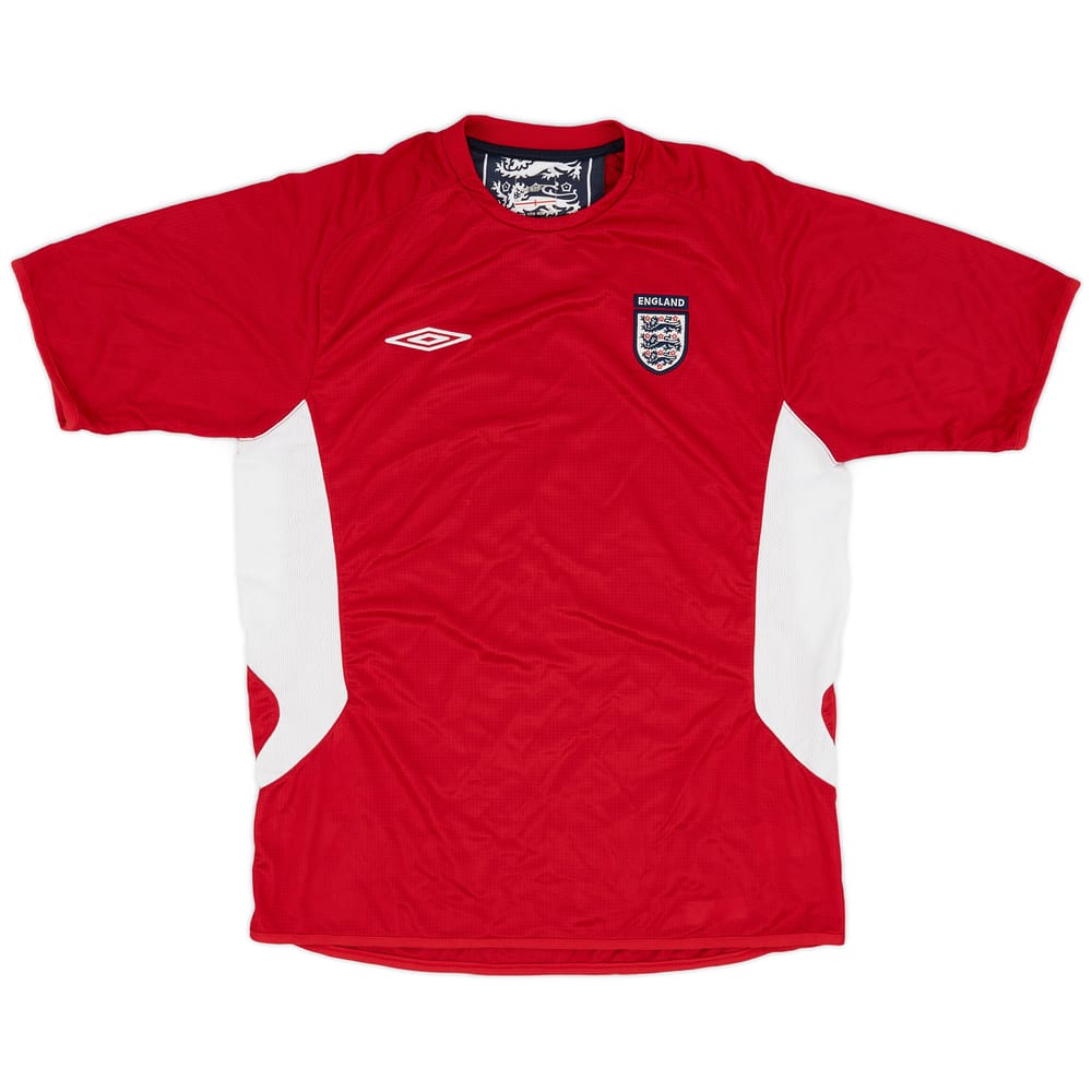 2005-06 England Umbro Training Shirt - 7/10 - (L)