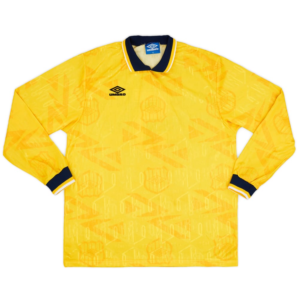 1990s Umbro Template L/S Shirt #5 - 9/10 - (XL)