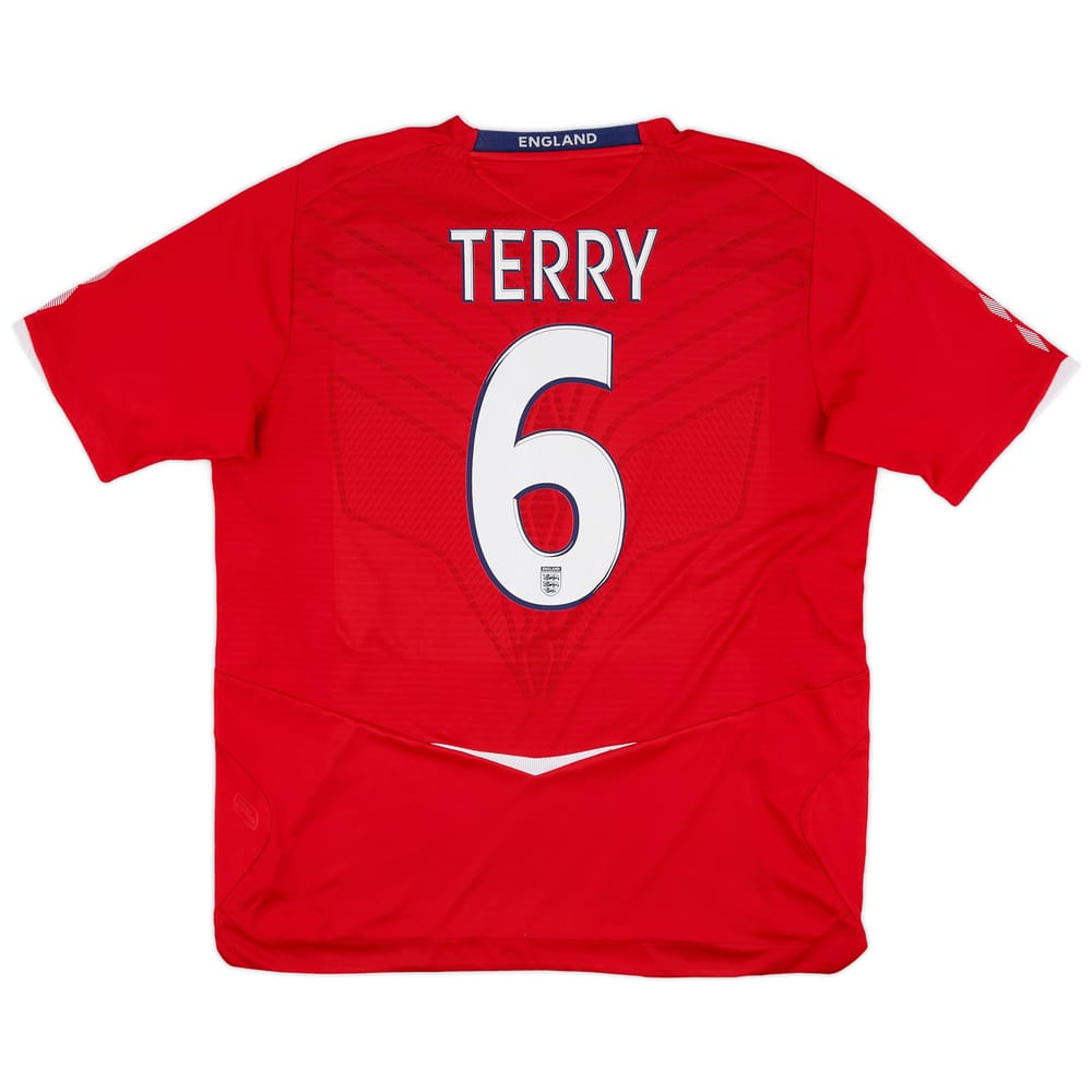 2008-10 England Away Shirt Terry #6 - 6/10 - (XL)
