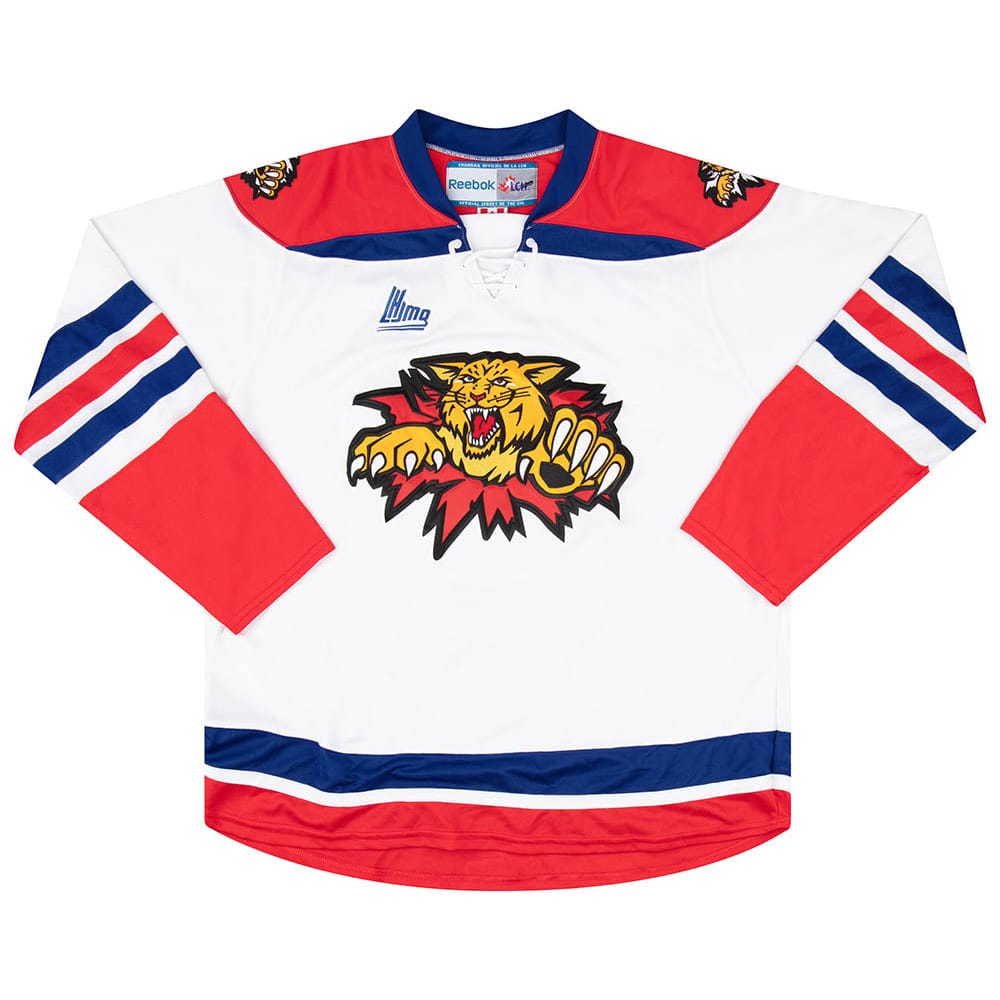 2013-14 Moncton Wildcats Reebok Jersey (Home) XL