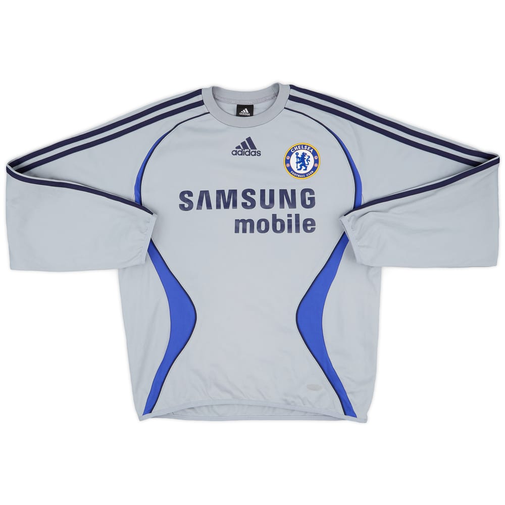 2006-07 Chelsea adidas Sweat Top - 8/10 - (S)