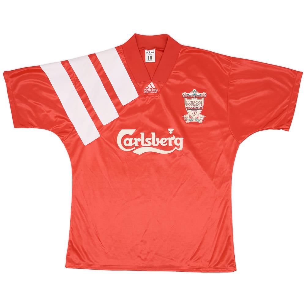 1992-93 Liverpool Centenary Home Shirt - 6/10 - (L)