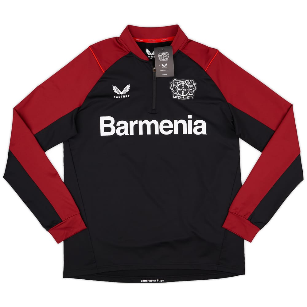 2022-23 Bayer Leverkusen Castore 1/4 Zip Training Top