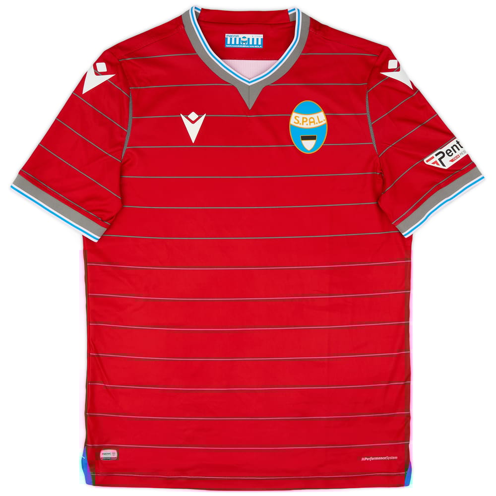 2020-21 SPAL Away Shirt - 9/10 - (L)