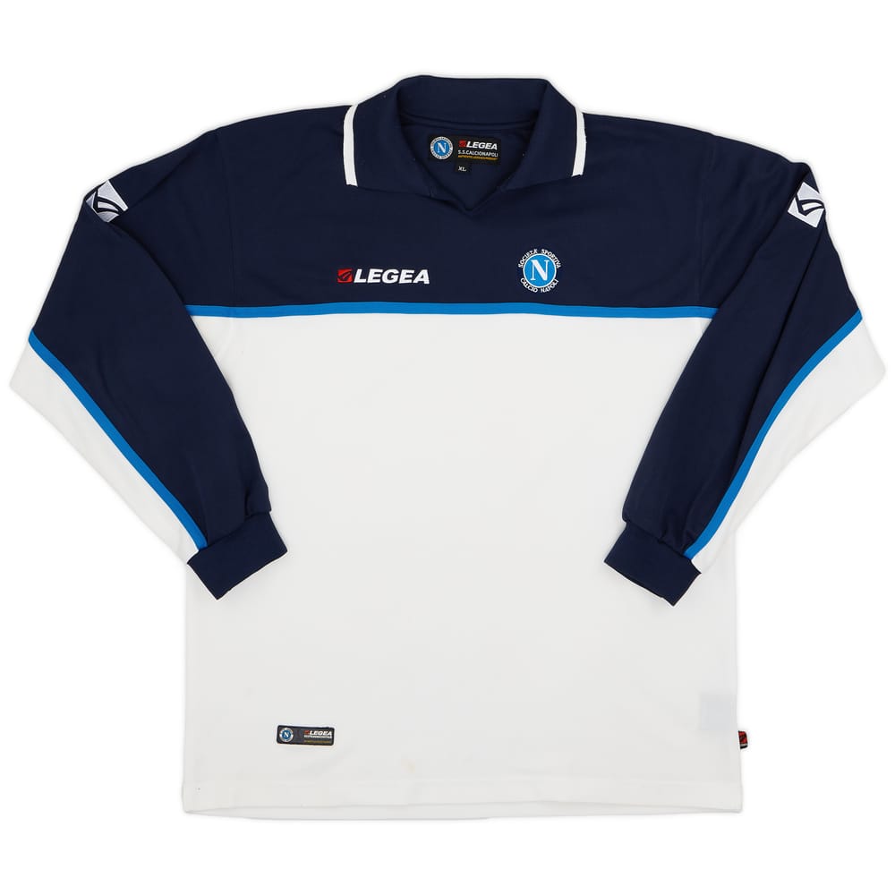 2003-04 Napoli Legea Polo Shirt - 8/10 - (XL)