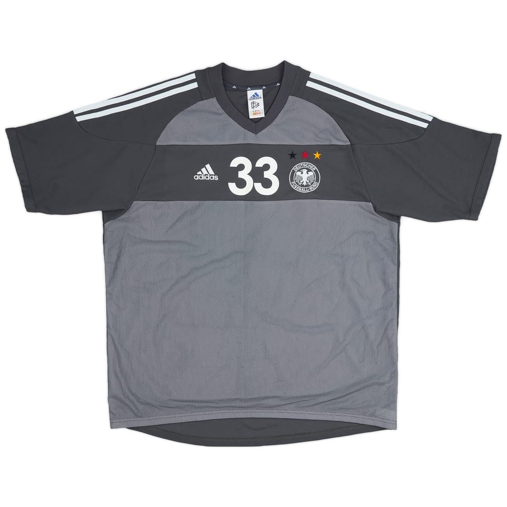 2002-04 Germany Away Shirt Abitur 2002 #33 - 8/10 - (XL)