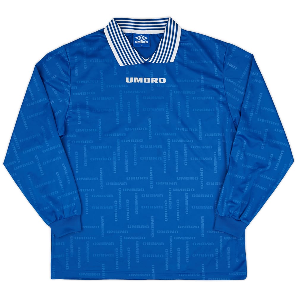 1990s Umbro Template L/S Shirt - 8/10 - (XL)