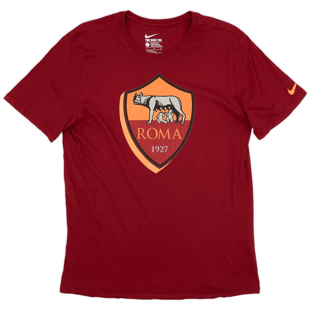 2015-16 Roma Nike Cotton Tee - 9/10 - (L)