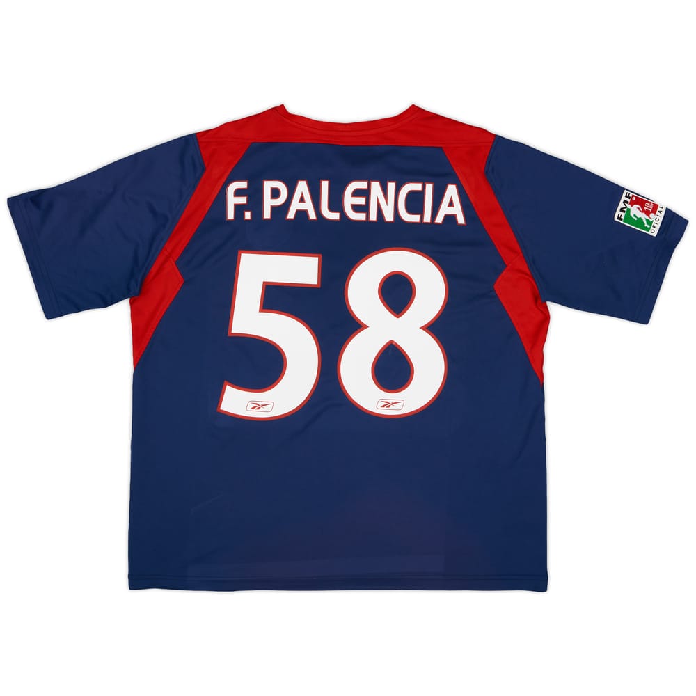 2004-05 Chivas Guadalajara Away Shirt F. Palencia #58 - 7/10 - (XL)