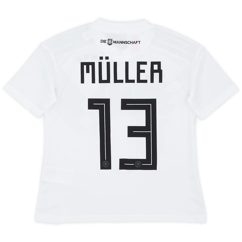 2018-19 Germany Home Shirt Muller #13- 9/10 - (XS.Boys)