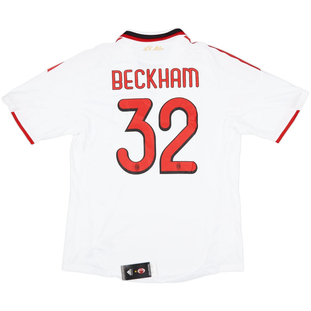 2009-10 AC Milan Player Issue Away Shirt Beckham #23 (XL)