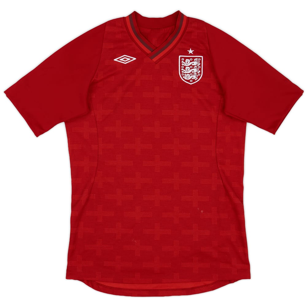 2012-13 England GK Away S/S Shirt - 7/10 - (L.Boys)