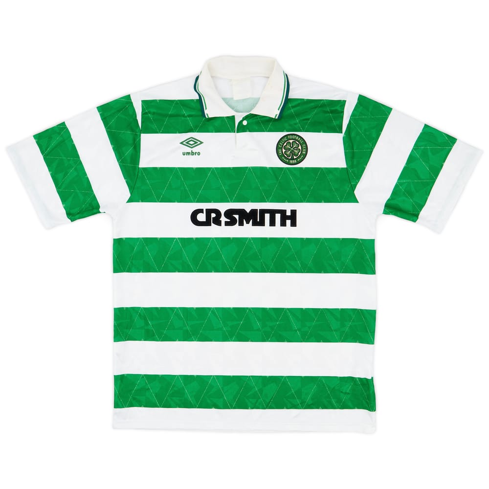 1989-91 Celtic Home Shirt - 6/10 - (L)