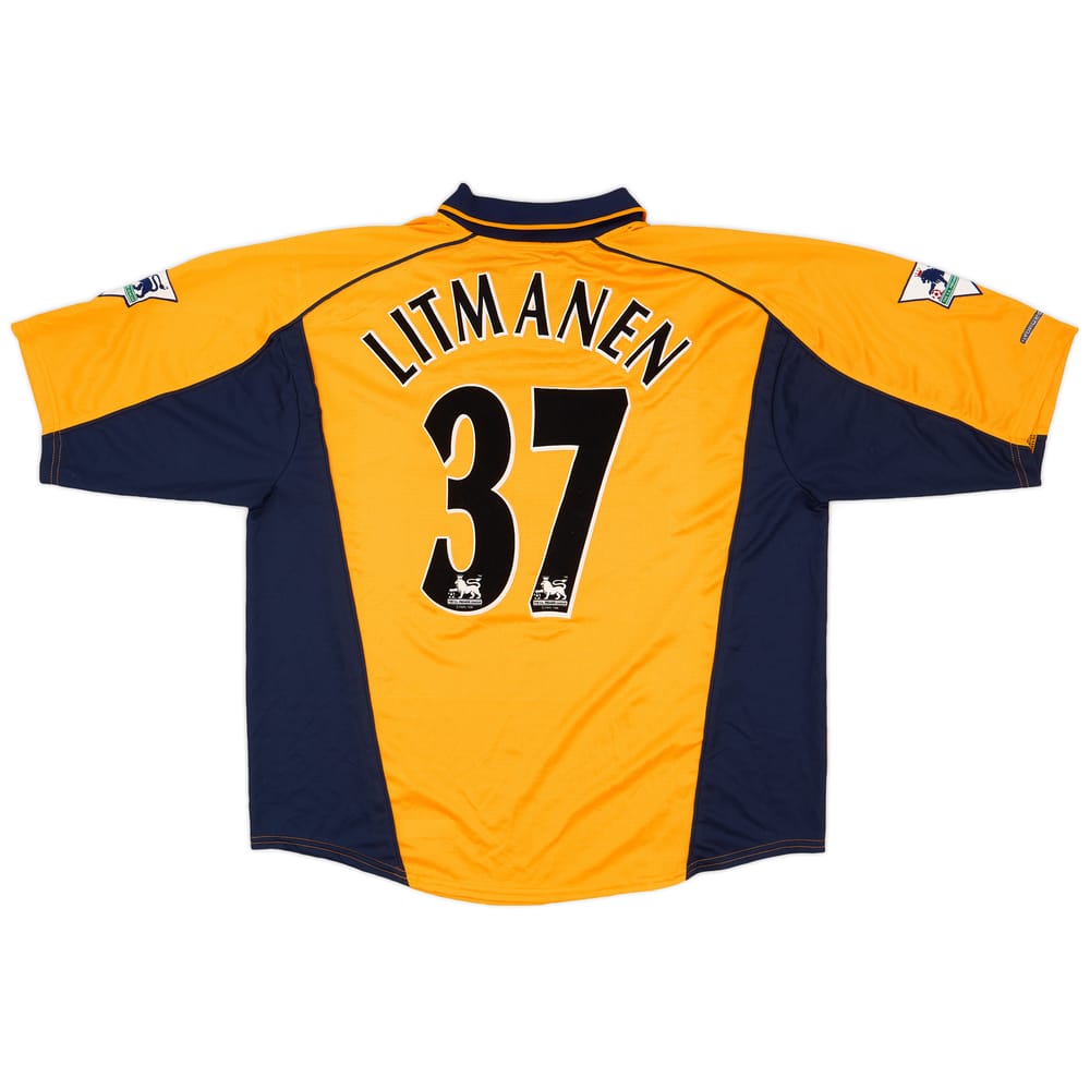 2000-02 Liverpool Away Shirt Litmanen #37 - 8/10 - (XL)