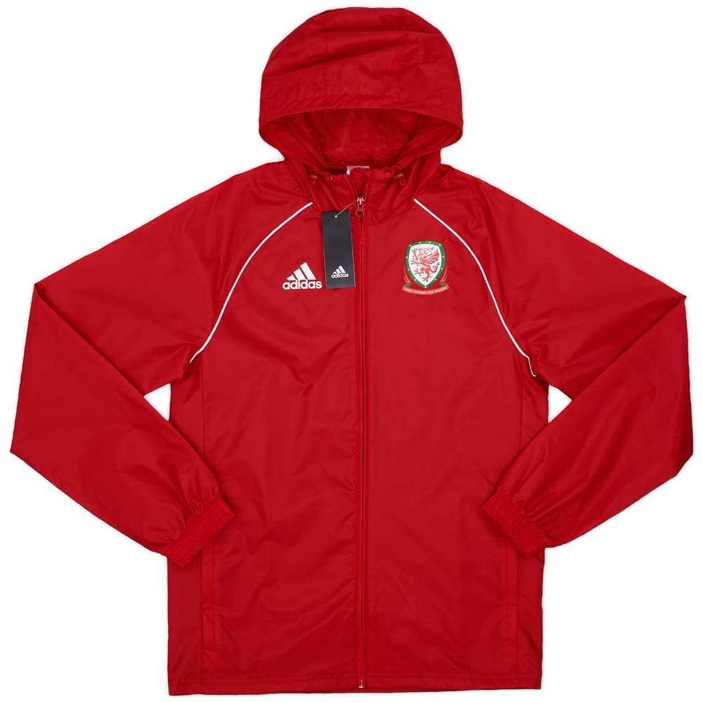 2018-19 Wales adidas Rain Jacket (S)