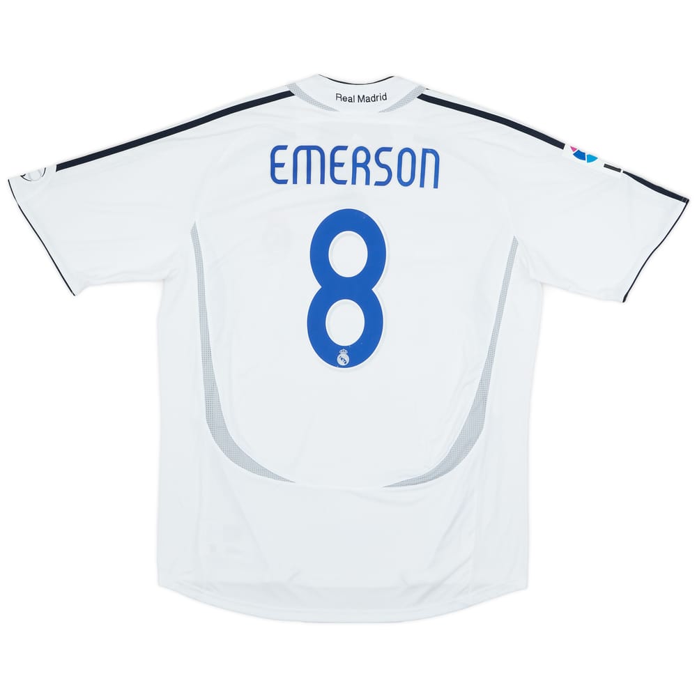 2006-07 Real Madrid Home Shirt Emerson #8 (XL)
