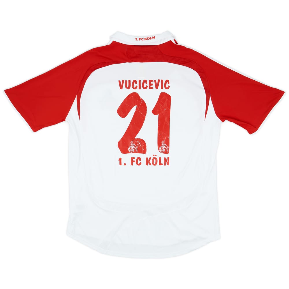2007-08 FC Koln Home Shirt Vucicevic #21 - 6/10 - (XXL)