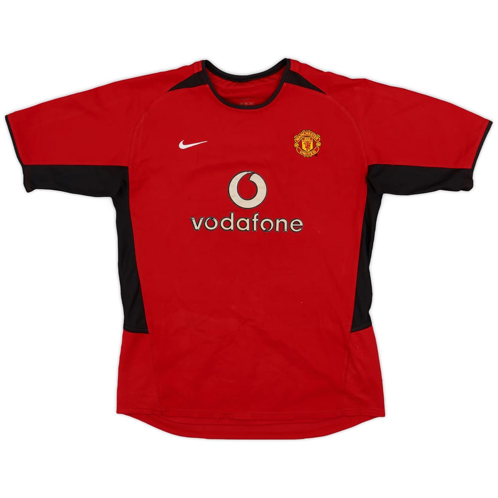 2002-04 Manchester United Home Shirt - 7/10 - (XL.Boys)