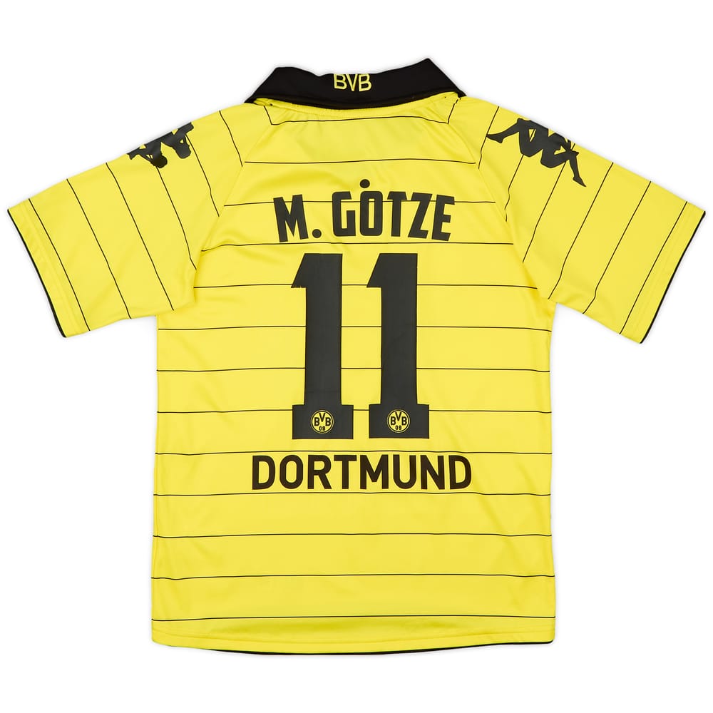 2010-11 Borussia Dortmund Home Shirt M.Gotze #11 - 7/10 - (L.Boys)