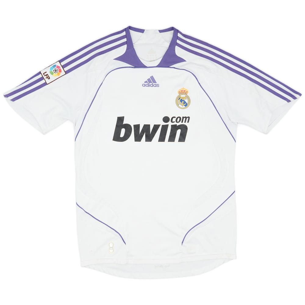 2007-08 Real Madrid Home Shirt - 7/10 - (M)